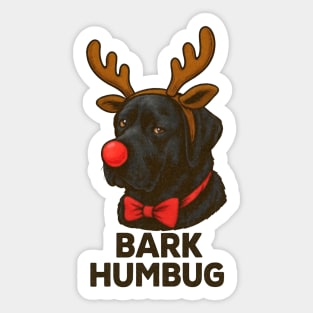 Bark Humbug Sticker